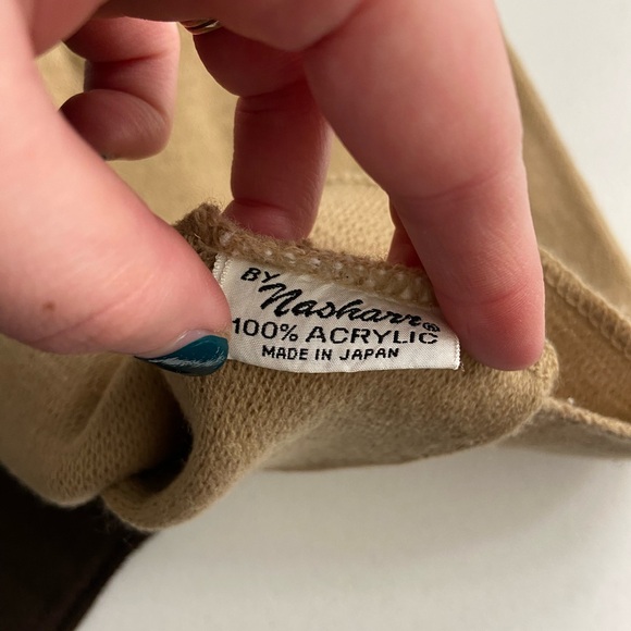 EUC Nasharr women’s brown tan turtleneck under layer‎ layering knit collars set - Picture 4 of 4